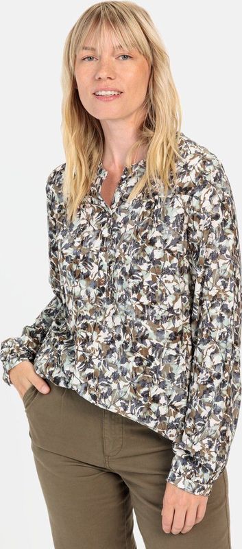 Blouse - Millefleurs - Viscose - Regular Fit - Camel Active