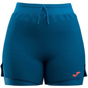 Joma Sculpture Ii 2 In 1 Korte Broek Blauw L Vrouw