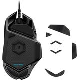 kwmobile muis voeten sticker geschikt voor Logitech G502 wired (not for wireless) - Computermuis glijder - Stickers in zwart