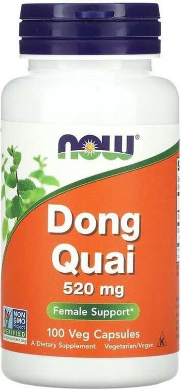 Now Foods - Dong Quai - Plantaardige Capsules - 520 mg - 100 stuks