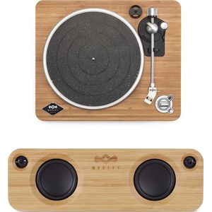 House of Marley Stir It Up Wireless platenspeler en Get Together bluetooth speaker Bundel