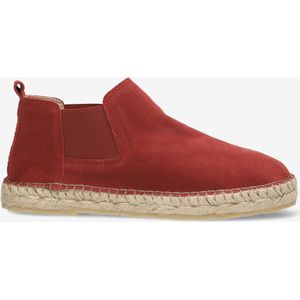 Shabbies Amsterdam Espadrille Elche Chelsea Rood - Maat 40