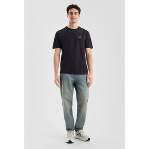 Jeans - Devon - Relaxte Pasvorm - Taps Toelopen - Mid-Rise