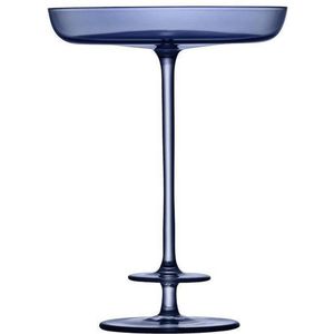 L.S.A. Champagne Theatre Glas - 15,4 cm - Blauw