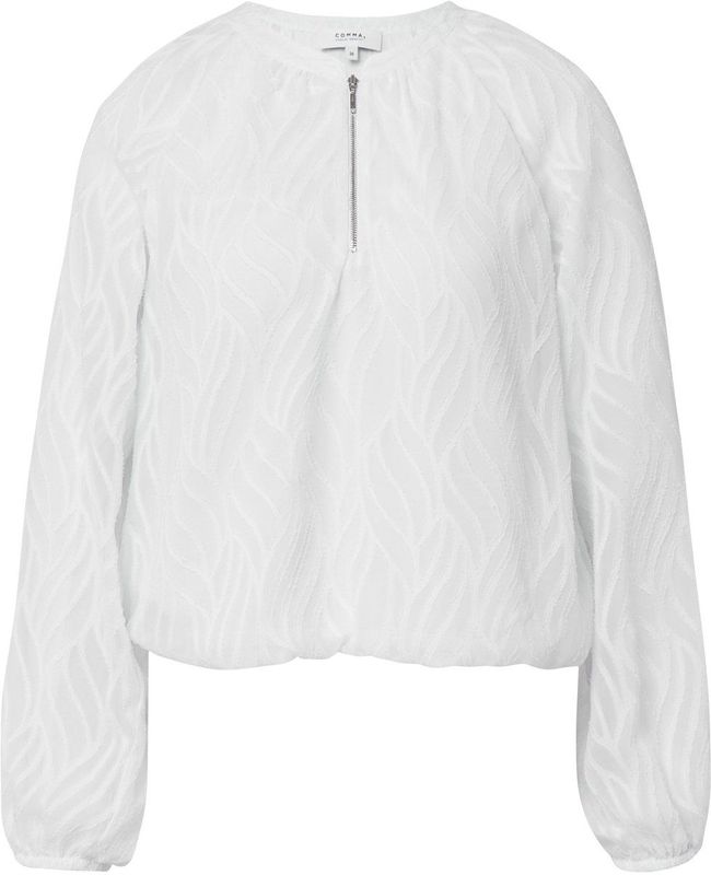 comma - Blouse - Gedessineerd - Chiffon