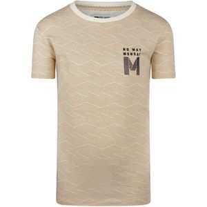 No Way Monday-Jongens T-shirt ss-Wit