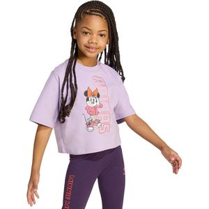 adidas - T-shirt - Wit - Katoen/Elastaan - Minnie Mouse Graphic