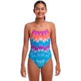 Funkita Single Strap One Piece Zwemkleding Blauw 8 Years Meisjes