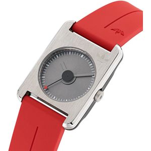 Adidas Originals Retro Pop One AOST23562 Horloge - Siliconen - Rood - Ø 31 mm