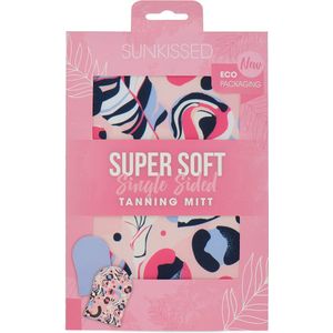 Sunkissed - Super Soft Single Tanning Mitt - Zelfbruiner Handschoen (eco-pack) - 1 stuk