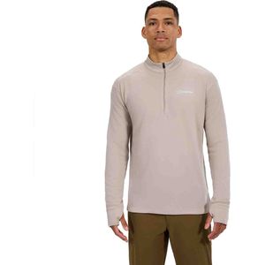 Berghaus Ivyhill Sweatshirt Met Halve Rits Beige L Man