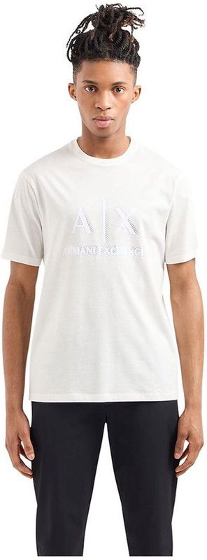 Armani Exchange 3dztsa T-shirt Met Korte Mouwen Wit L Man