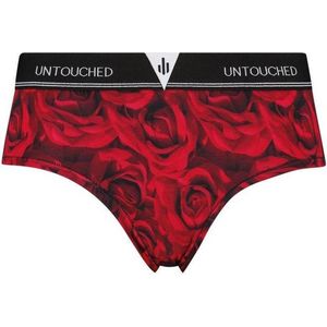 Untouched - Hipster Dames - Opvallende Fotoprint: Roses - Maat: M