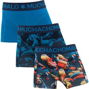 Muchachomalo jongens 3P boxers toucan multi - 122/128