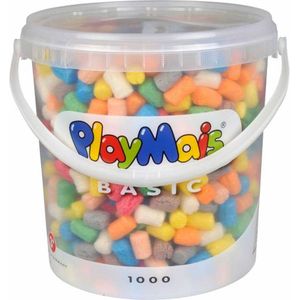 PlayMais Basic Emmer 10 Liter (> 1000 Stukjes)