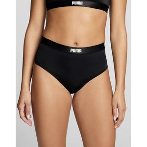 Puma 2-Pack Taille Brazilian slips - High Waist - L - Zwart