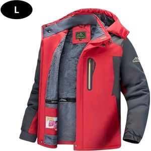 Nivard Skipak - SkiBroek - Skijas - Ski Suit - Wintersport - Heren - 2-Delig - Rood - Maat S