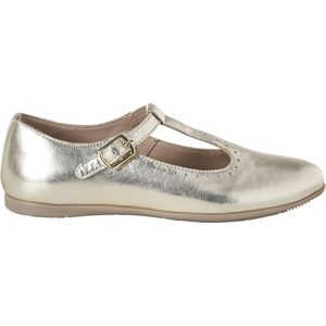 Vertbaudet - Platte Ballerina's - Goud - Parelmoer Leer