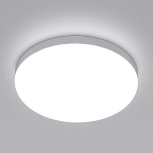 GOECO Plafondlicht - middelgroot 25cm -LED - IP54 Waterdicht-Modern