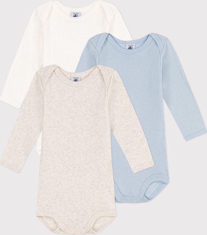 Petit Bateau Body met lange mouwen voor jongens, Versie 1., 6 Maanden