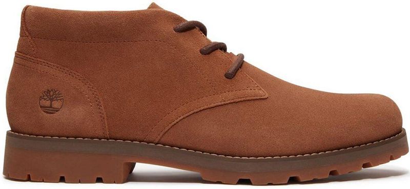 Timberland - Britton Square Mid - Veterboots - Bruin - Leer