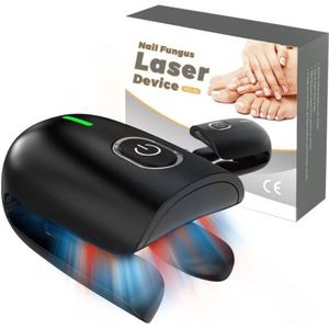 Schimmelnagel Behandeling - Kalknagelbehandeling - 2-in-1 - Kalknagel producten - Laser - Zwart