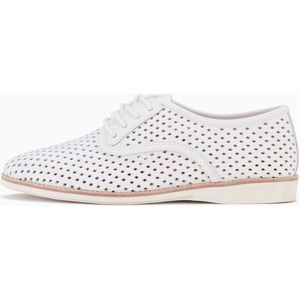 Rollie | Dames | Veterschoen | Derby Punch White | maat 41