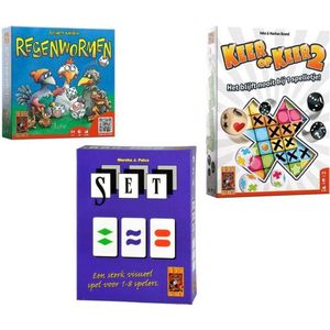 Regenwormen + Set + Keer op Keer 2 - 999 Games