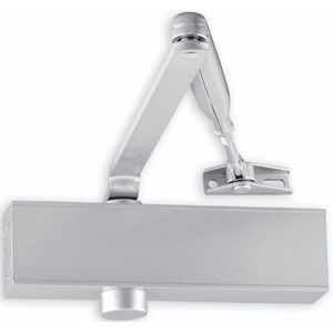 DEURDRANGER INCLUSIEF SCHAARARM T72V ZILVER, EN 2-4, DEURBREEDTE TOT 1100MM