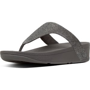 Zilveren Teenslippers FitFlop Lottie Glitzy Toe-Post - MAAT 40 -