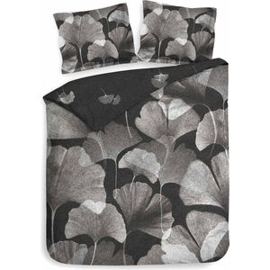 Heckett Lane Dekbedovertrek Katoen Twill Debra - grijs 200x200/220cm