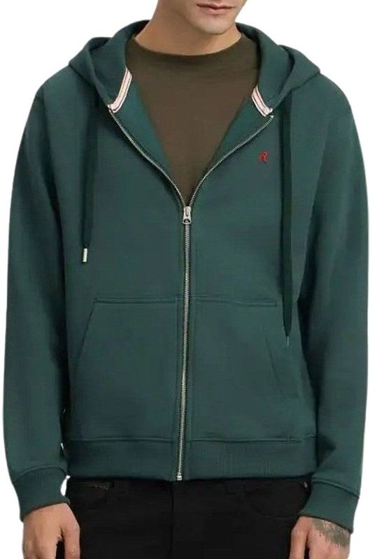 REPLAY - Sweatvest - Donkergroen - Met Capuchon - Lange Mouwen