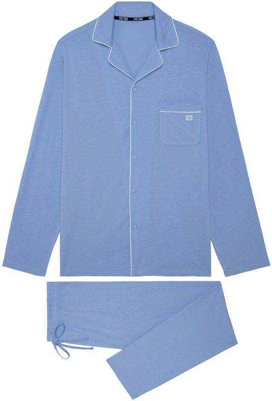 HOM - Rafael - Lange Pyjama - Katoen-Modal Mix
