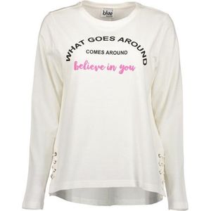 Blue Seven dames shirt LM off white - maat XL