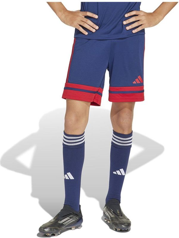 adidas Unisex niños SQUADRA25 SHORT KIDS, team navy blue 2/team power red 2, 7-8 Years
