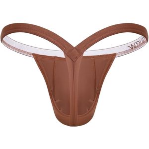 SUKREW Bubble Thong Espresso - MAAT XS - Heren Ondergoed - String voor Man - Mannen Thong