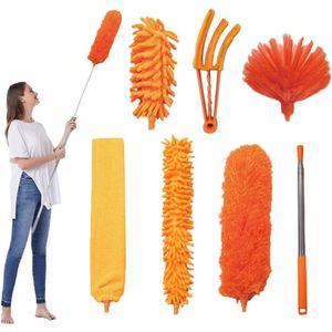 Telecopisch Stofdoek voor Spinnenwebben - Uittrekbare Plumeau tot 2,6 m