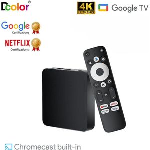 Dcolor GD2 Chromecast - 4K Ondersteuning - Google Gecertificeerd - Netflix