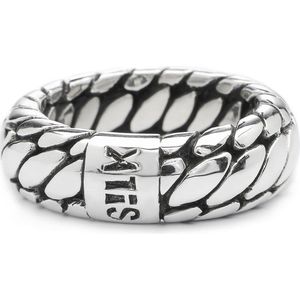 SILK Jewellery - Zilveren Ring - Bold - 353.21 - Maat 21