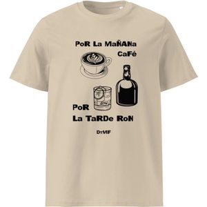 T-Shirt Bad Bunny - DtMF Por la mañana café, por la tarde ron - M