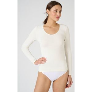 Damart - Thermolactyl Sensitive - T-shirt met Lange Mouwen - Wit
