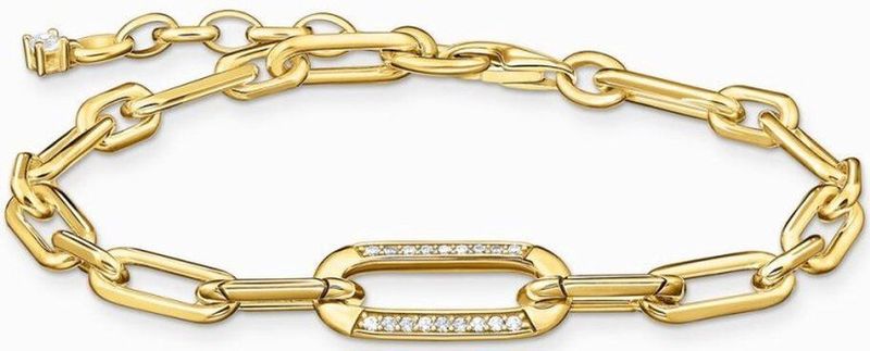 Thomas Sabo - A2032-414-14-L19V - Armband - Dames - 925er Zilver Geel Verguld - 16-19 cm