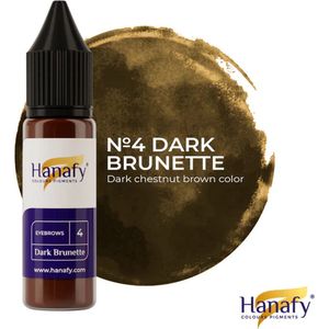 Hanafy Eyebrow Pigment No.4 – Dark Brunette