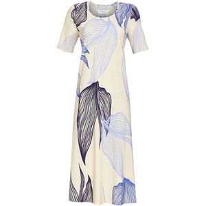Ringella - Chérie Line - Nachthemd - Beige - Bladerenprint