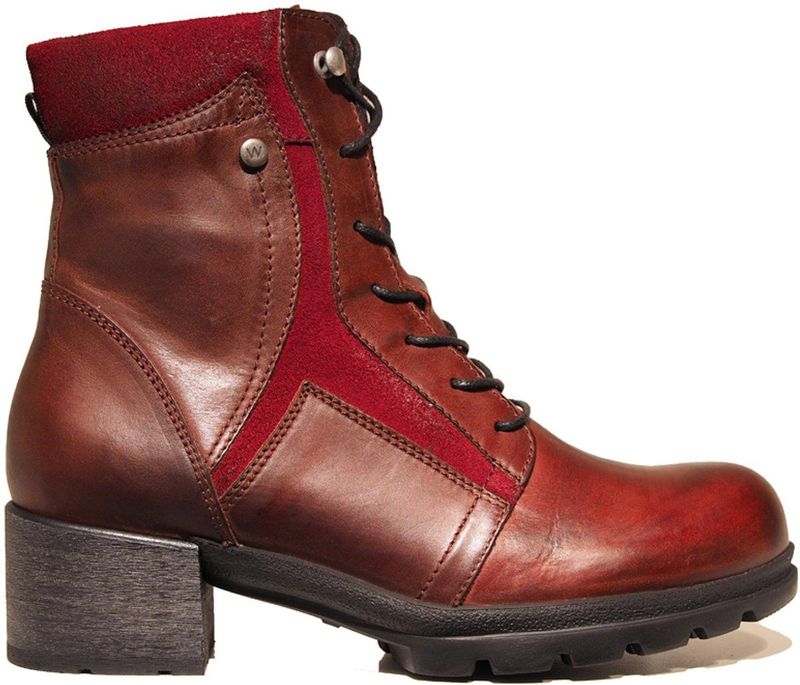 Wolky - 06100 - Veterschoenen - Bordo