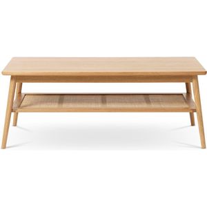 Olivine Boas houten salontafel naturel - 120 x 60 cm