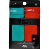 Happy Shorts Retro Boxer Neon Long