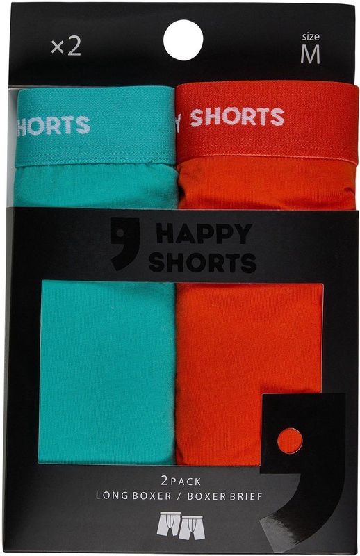 Happy Shorts Retro Boxer Neon Long