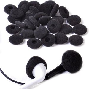 PRO-Deals | Oordopkussentjes – 19mm – 6 stuks – Reserverkussentjes - Zwart