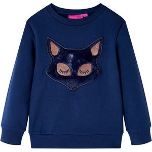 vidaXL - Kindertrui - 92 - marineblauw